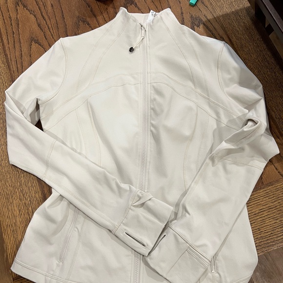 lululemon define jacket in white opal size 14 - Picture 1 of 3